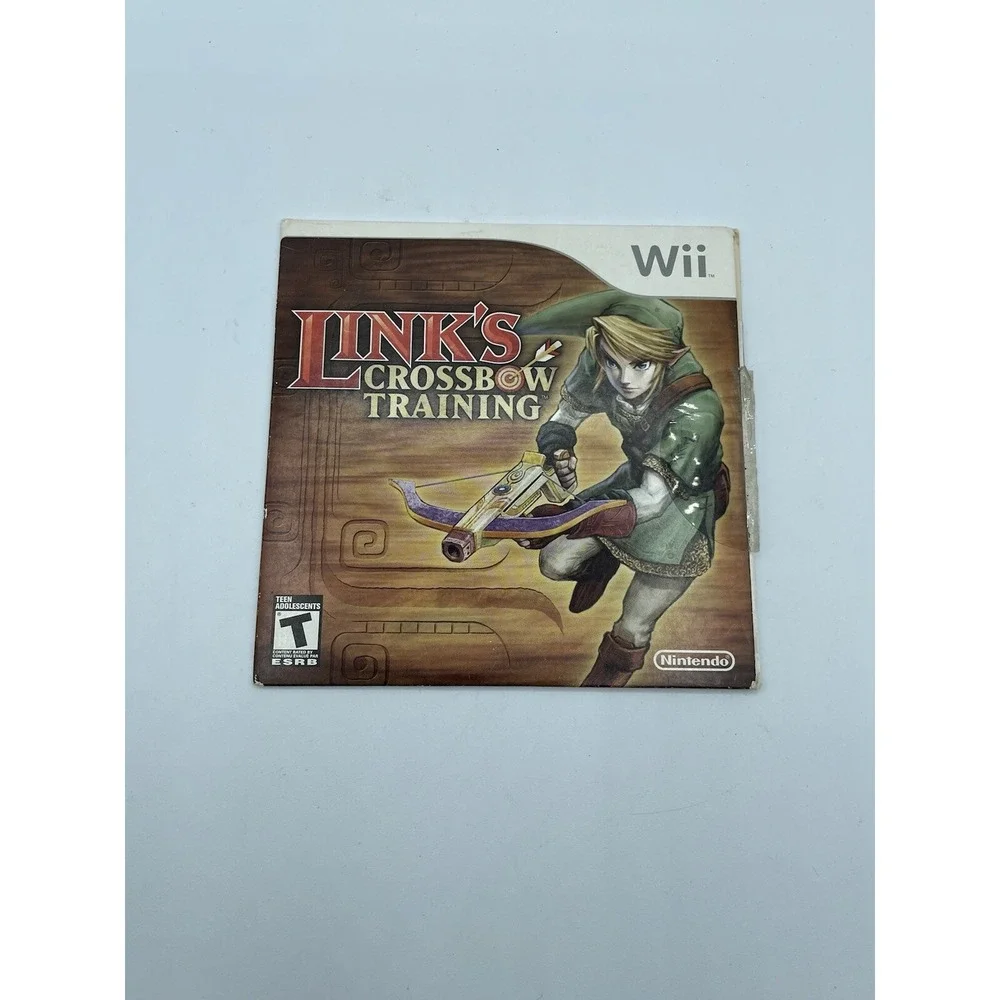 Link's Crossbow Training (Nintendo Wii, 2007) Complete With Manual